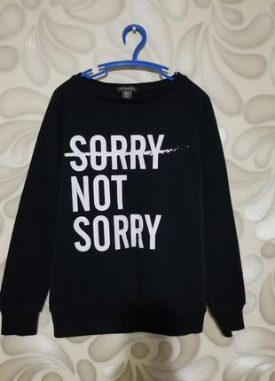 Свитшот утеплённый 9-11 лет