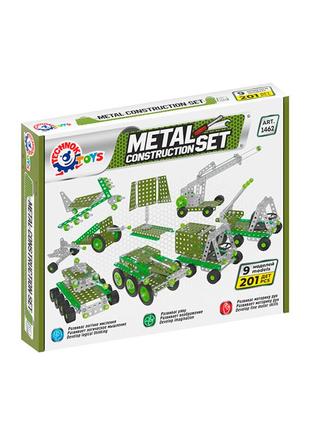 Конструктор металлический "военная техника технок" 1462