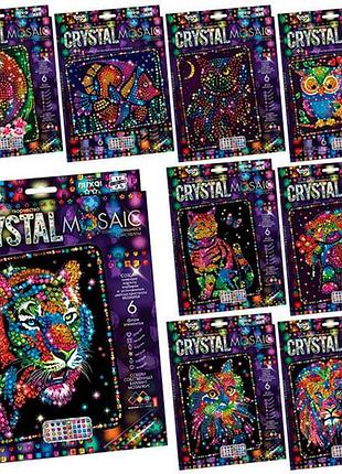 Креативное творчество "crystal mosaic" crm-02-01,02,03,04...10