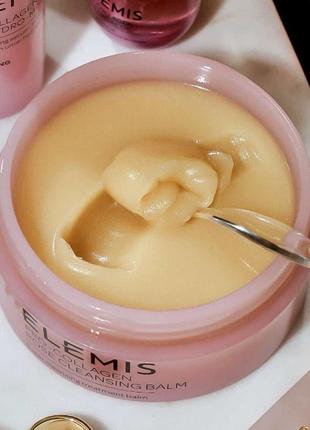 Elemis pro-collagen rose cleansing balm очищающий бальзам для успокоения кожи 20 гр