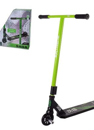 Самокат трюковый extreme motion saga колеса pu tr21007