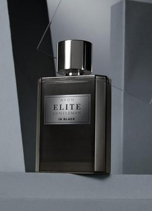 Elite gentleman in black для него, 75 мл мужской аромат avon элит и блек