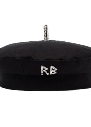 Берет в стиле ruslan baginskiy crystal