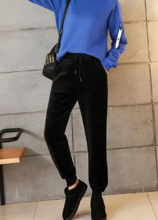 Штанісlover дуже теплі на товстому флісі для дівчинки підлітка рубчик 912231мо