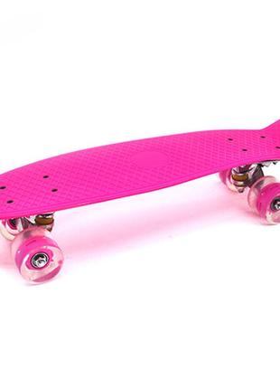 Пенні борд maximus penny board max з поліуретановими колесами з підсвіткою макс.5359