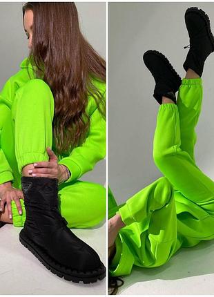 Теплий костюм oversize на флісі 📢 супер цена и качество