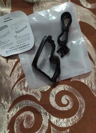 Фитнес-браслет xiaomi mi band 4/3 black silver