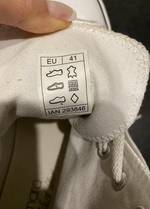 Кожаные кеды