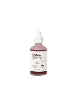 Кислотна пілінг – сироватка esthetic house toxheal red glycolic peeling serum 100 мл