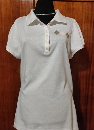 Футболка женская поло стильная тренд