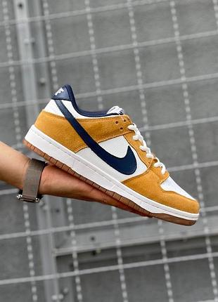 Nike sb dunk yellow&white 3
