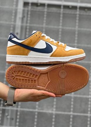 Nike sb dunk yellow&white 4