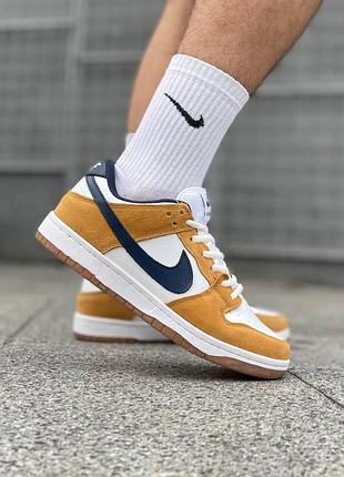 Nike sb dunk yellow&white 5