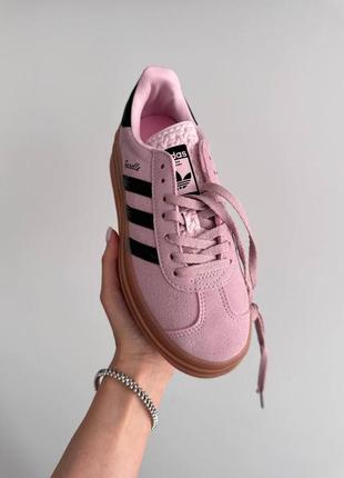 Кросівки в стилі adidas gazelle
bold pink / black premium4 фото