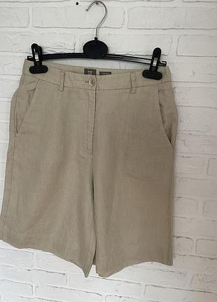 Шорты из чистого льна manor