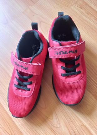 Кросівки дитячі червоні marvel spider man primark 30-31р.