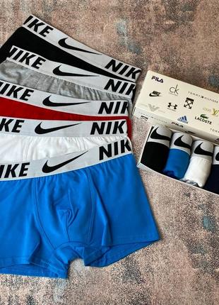 Труси боксерки чоловічі purple nike7 фото