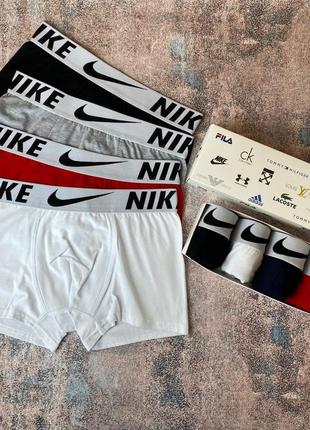 Трусы боксерки мужские nike2 фото