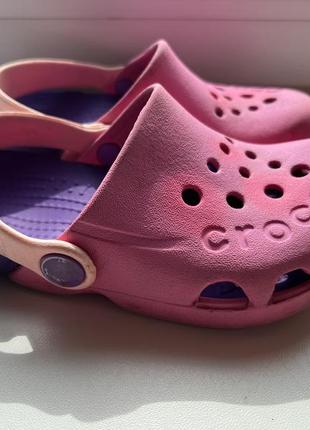 Дитячі крокси-сабо crocs 28/29 3