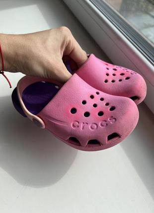Дитячі крокси-сабо crocs 28/29 7