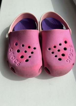 Дитячі крокси-сабо crocs 28/29 8