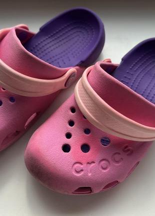Дитячі крокси-сабо crocs 28/29 6