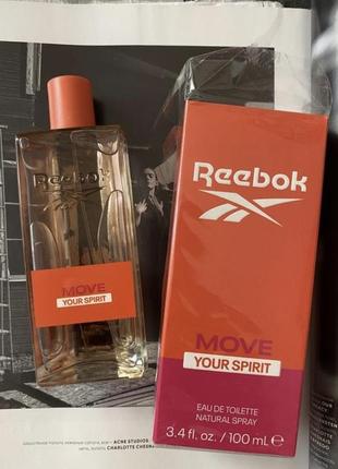 Reebok move your spirit нова туалетна вода