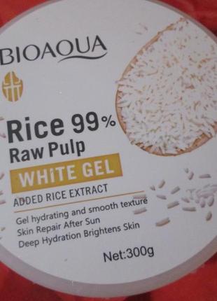 Універсальний гель для тіла з екстрактом білого рису bioaqua