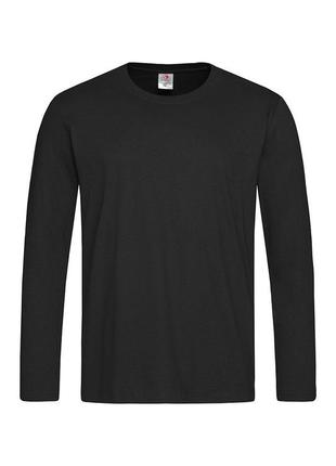 Футболки з довгим рукавом/ classic long sleeve men/класична европейська якість/s-m-l-xl-xxl-3x