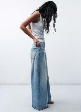 Джинси stradivarius super wide leg