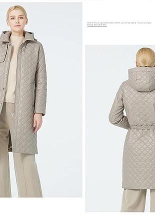 Плащ пальто стёбане icebear