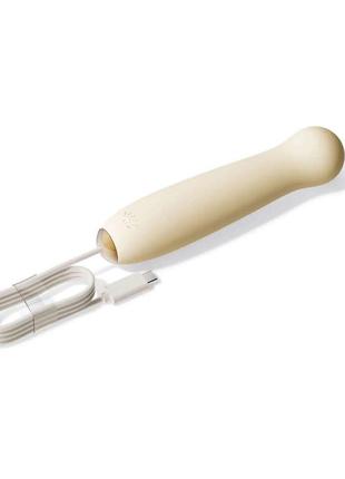 Аксесуар пульсатор zalo — ava attachment ivory white для смарт-вібромасажера zalo — ava