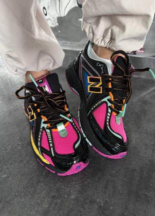 Кроссовки в стиле new balance 1906 
black / multicolor premium5 фото