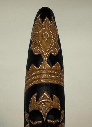 Настенная деревянная маска, 51см. африка.