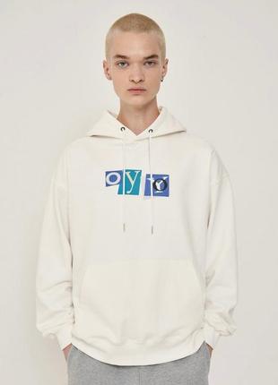 Щільне якісне худі світшот korean oy openyard collage odolly hoodie