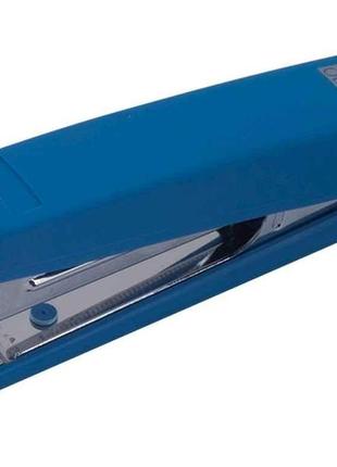 Степлер пластик rubber touch до 20арк(скоби №24; 26)синій bm.4128-02 тм buromax1 фото