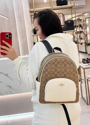 Рюкзак брендовий coach court medium backpack оригінал на подарунок3 фото