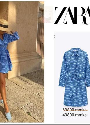 Сорочка сукня zara