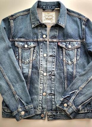 Новая мужская джинсовая куртка levi's размер m оригинал2 фото