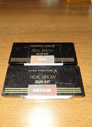 Max factor real brow duo kit2 фото