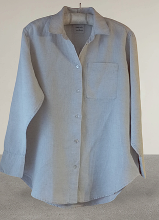 Льняная рубашка