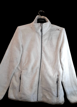 Жіноча тепла плюшева кофта на блискавці