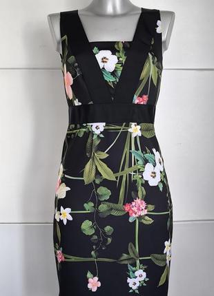 Платье бренда ted baker с принтом цветов