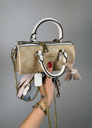 Женская сумка coach premium 19х9,5х4