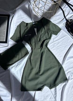 Снова в наличии 
комбидресс touch mini khaki
идет в комплекте с топом.