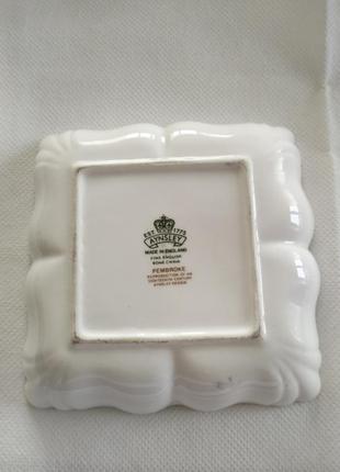 Английская коллекционная тарелочка для мелочей, aynsley
