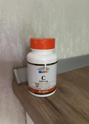 Витамин с, 21st century "vitamin c" поддержка иммунитета, 1000 мг (60 таблеток)