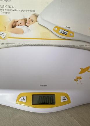 Ваги для немовлят beurer by 80 baby scale