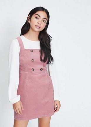 Вельветовий сарафан miss selfridge, l