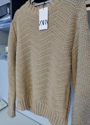 Свитер узорные вязки м